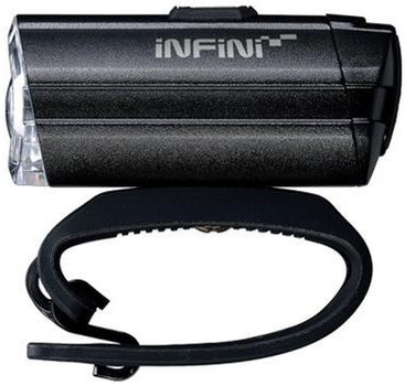 Lampka rowerowa Infini TRON 300 Black (4712123268200)