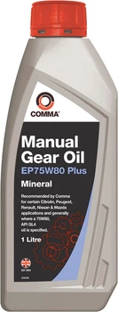 Трансмісійна олива Comma Gear Oil EP75W-80 Plus 1 л (EP75W80P1L)