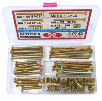 Мебельные Стяжки Корпусные Набор 50 шт SPEC (SP-245050)