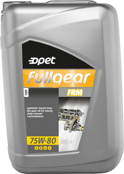 Трансмісійна олива Opet FullGear FRM 75W-80 20 л (160641)