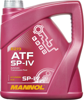 Трансмиссионное масло Mannol ATF SP-IV 8219 4 л (MN8219-4)