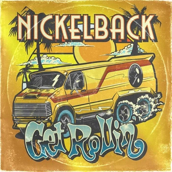 Виниловая пластинка Nickelback - Get Rollin', Orange Transparent Vinyl edition