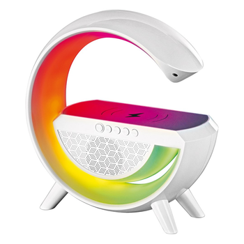 Lampka biurkowa Activejet muzyczna z ładowarką indukcyjną AJE-SOLO RGB (5901443121909)