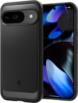 Панель Spigen Rugged Armor для Google Pixel 9/9 Pro Matte Black (8809971226349)