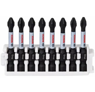 Ударная Бита Bosch Impact Control PH2 (50 мм, 1/4", 1 шт) крестообразная (21607)