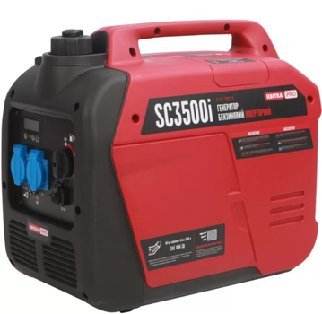 Инверторный генератор КВІТКА PRO SC3500i (3.2 кВт, 50 Гц, 230 В, 6 л, 1.1 л/час) бензиновый однофазный (22969)