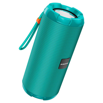Бирюзовая портативная Bluetooth колонка Borofone BR15.