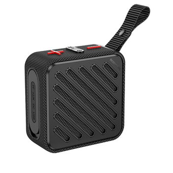 Портативная колонка Borofone BP16 BT V5.2 черного цвета с поддержкой Bluetooth.