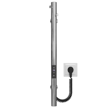 Полотенцесушитель электрический Chloe 30x600 Deffi нержавеющая сталь (Хром, JD03) ( C.MK.60.30.E.C.U.1 )