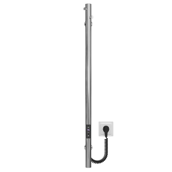 Полотенцесушитель электрический Chloe 30x900 Deffi нержавеющая сталь (Хром, JD03) ( C.MK.90.30.E.C.U.1 )
