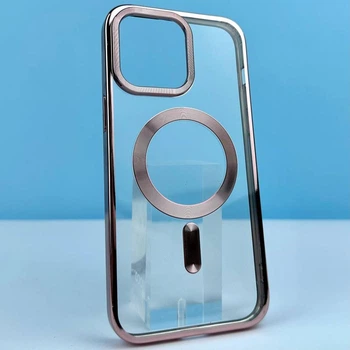 Чехол Wave Sides Chrome Case MagSafe Box iPhone 13 Pro Max Rose Gold