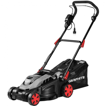 Газонокосилка Graphite 1500Вт, 36см, 35л, 20-50мм, 10.1кг (59G474)[59270]