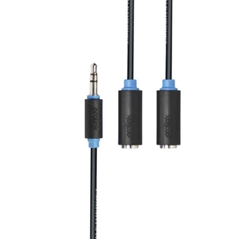 Кабель мультимедийный Jack 3.5mm to 2xJack 3.5 M Prolink (PB107-0030)[19357]