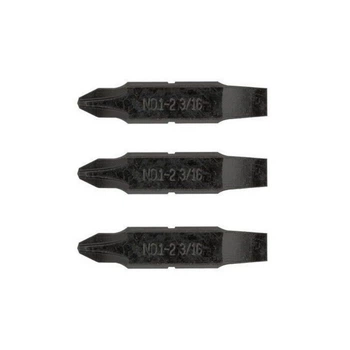 Набор бит для мультитула Leatherman 3шт крестовая PHILLIPS 1-2 и плоская 3/16" (931024)[48702]