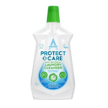 Средство для дезинфекции и уничтожения неприятного запаха белья Astonish Protect + Care 1 л