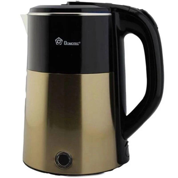 Чайник электрический Domotec Ms-5029 gold, 2000 Вт