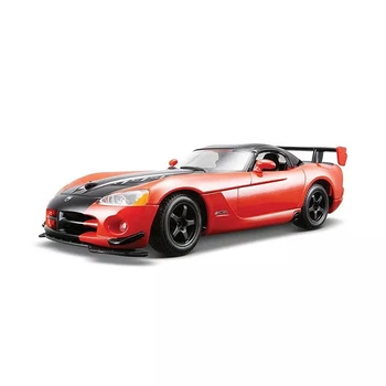 Колекційна модель Bburago Dodge Viper SRT10 ACR 1/24 (18-22114) / Dodge / Спорткар / червоно - чорний
