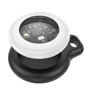 Трекер GPS Hoco E91 black white