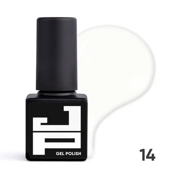 Гель-лак Jerden Proff 014 White білий. 5 мл