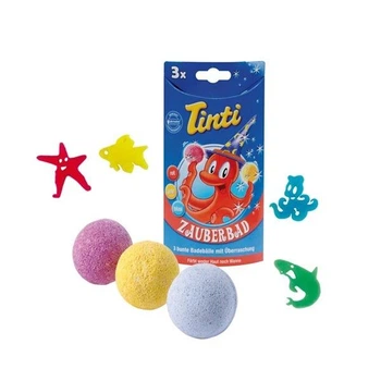 Бомбочки для ванны детские 3 шт Tinti 15000619 Разноцветный