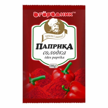 Паприка червона солодка Огородник мелена 100 г (4820079240130)