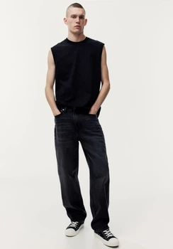 Чоловічі джинси Loose H&M (57684) W36 L32 Чорні