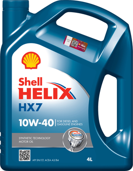 Моторне мастило Shell Helix HX7 10W-40 4 л (ТОВ-У001541)
