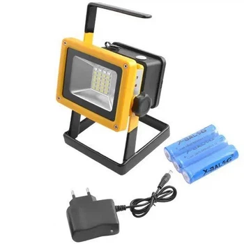 Аккумуляторный ручной переносной LED прожектор Bailong BL-204