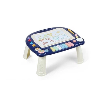 Музична дошка Sobebear, 2 в 1, магнітна, мелодії, звуки. Blue (124520)