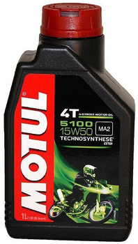 Моторное масло Motul 5100 4T 15W-50 1 л (104080)