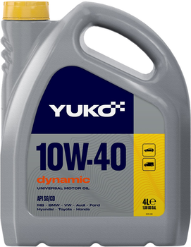 Моторна олива Yuko Dynamic 10W-40 4 л (4820070242072)