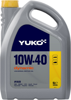 Моторна олива Yuko Dynamic 10W-40 5 л (4820070242089)