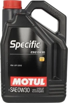 Моторное масло Motul Specific 2312 SAE 0W-30 5 л (106414)