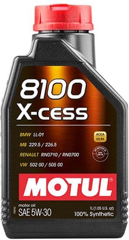 Моторна олива Motul 8100 X-cess SAE 5W-30 1 л (108944)