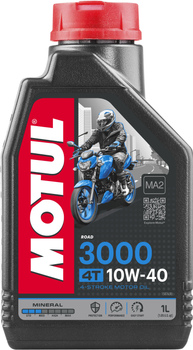 Моторное масло Motul 3000 4T SAE 10W-40 1 л (107672)