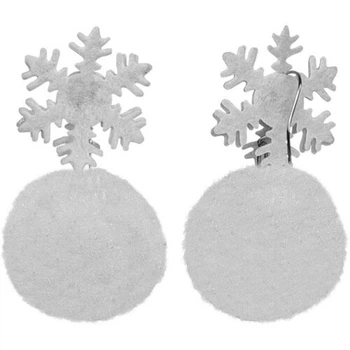 Сережки Зимові Seta Decor 22-389WT