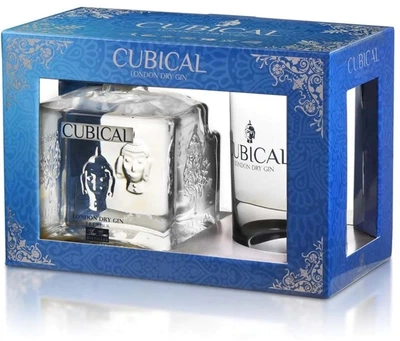 Джин Cubical Botanic 0.7 л 40% в п/у + 1 стакан (8410028903597)