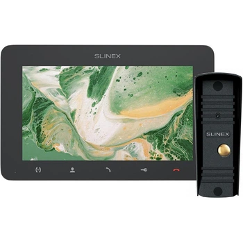 Комплект видеодомофона Slinex StarterKit Full HD Graphite/Black