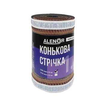 Конькова стрічка Alenor 240мм*5м, коричнева