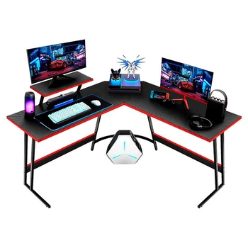 Стол игровой компьютерный геймерский угловой XTRIKE ME DK-04