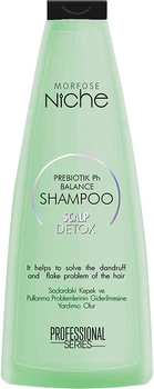 Шампунь против перхоти Scalp Detox Niche Morfose, 400 мл