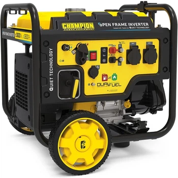 Генератор інверторний газ/бензин Champion 3.6 кВт (CPG4000DHY-DF-EU) двопаливний LPG Dual Fuel