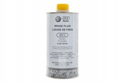 Жидкость тормозная dot 4, ""brake fluid"", 1л VAG (B000750M3)