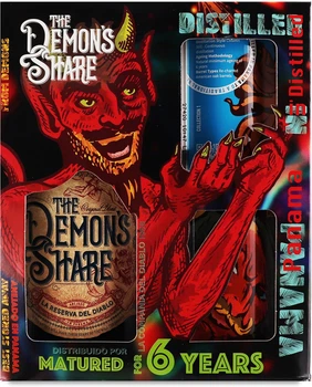 Ром The Demon's Share 6 років 0.7 л 40% у подарунковій упаковці (8009366980461)