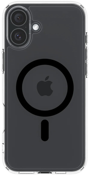 Etui Spigen Ultra Hybrid MagFit do Apple iPhone 16 Plus Black (ACS08076)