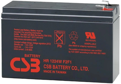 Акумуляторна батарея CSB 12V 6.5Ah (HR1224WF2)