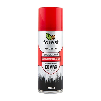 Спрей-репеллент Forest Extreme от всех летающих и ползающих насекомых аэрозоль 200 мл (FR00631)