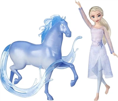 Кукла Hasbro принцесса Эльза и Нок из мультфильма "Холодное Сердце 2" (E5516)