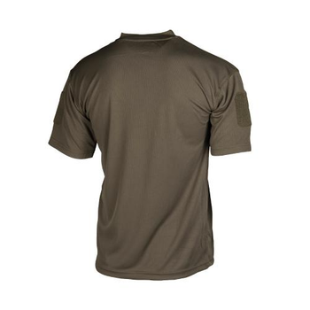 Футболка Mil-Tec швидкосохнуча XL Quick Dry T-shirt Olive (11081001-XL)