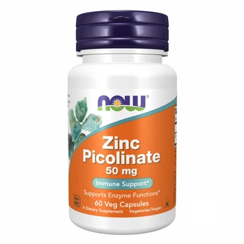 Zinc Picolinate 50 mg - 60 vcaps піколінат цинку 50 мг для потужної підтримки імунітету, шкіри та відновлення організму